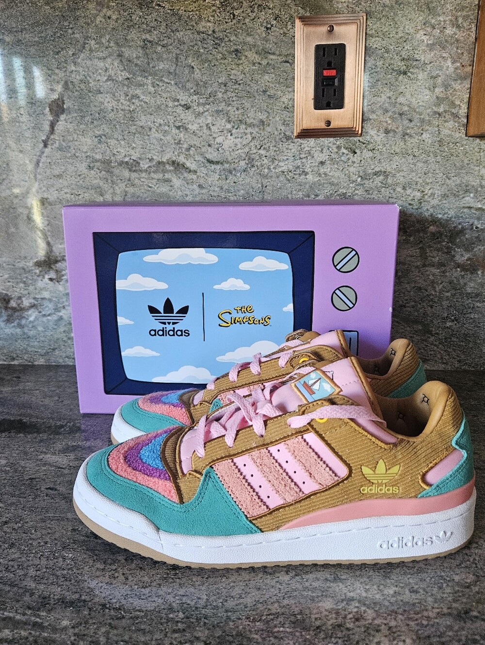 The Simpsons x adidas Forum Low 'Living Room' Shoes